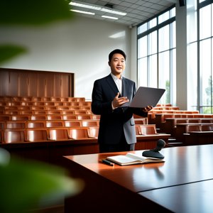 图片alt描述：学术答辩中魔法阵召唤神龙场景