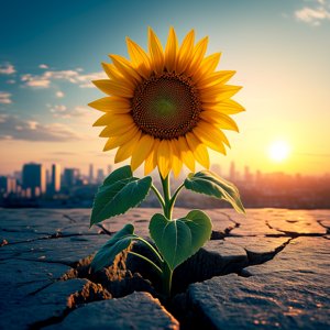五、破局之道:给时间以生命 钟表齿轮环绕萌芽,象征突破时间束缚(20字)